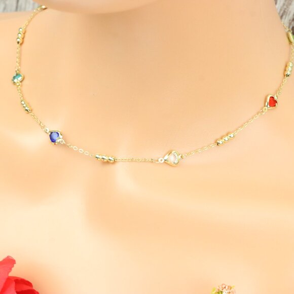 Minimalist Necklace Chain, Elegant Jewelry for Women & Girls | MLCRC2098 - Picture 1 of 10